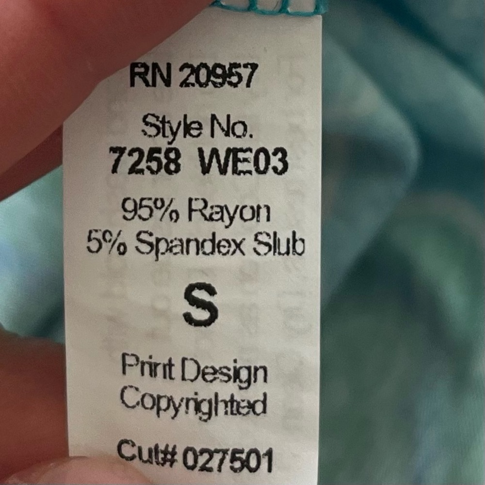 TORI RICHARD HONOLULU DON'T BE BLUE ALEXIA DRESS SIZE SMALL VACATION RESORT - Picture 5 of 11